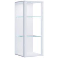 Hängevitrine Glasol Weiß B: 35 cm - Weiß, Design, Glas/Holzwerkstoff (35/90/35cm) - MID.YOU