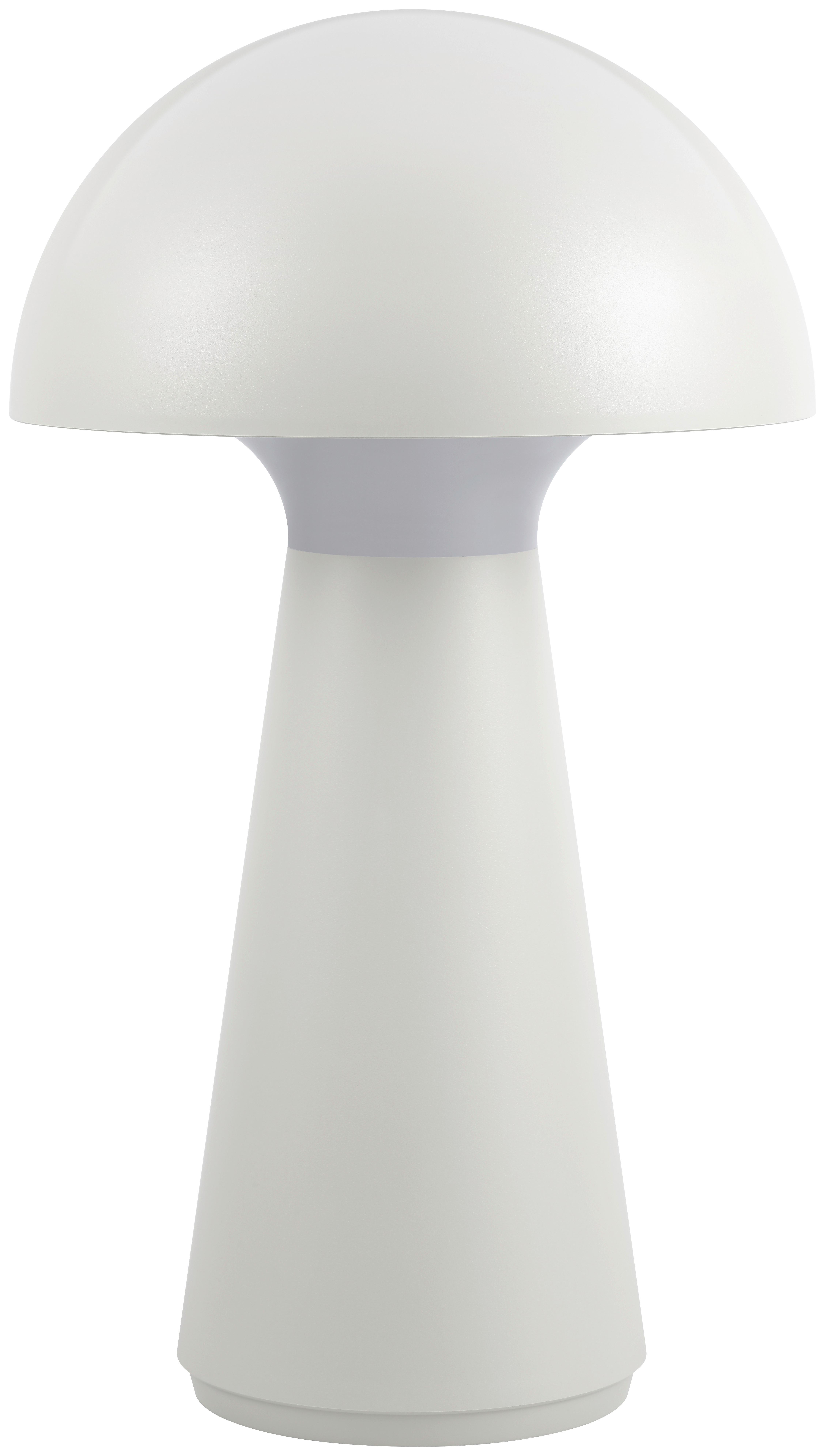 STOLNÍ LED LAMPA TRENDIM - bílá, Moderní, plast (16/28cm) - Modern Living