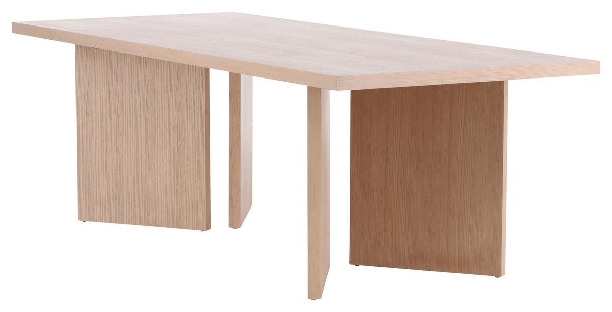 Esstisch Bassholmen - Beige, Design, Holz/Holzwerkstoff (240/100/74cm) - Livetastic