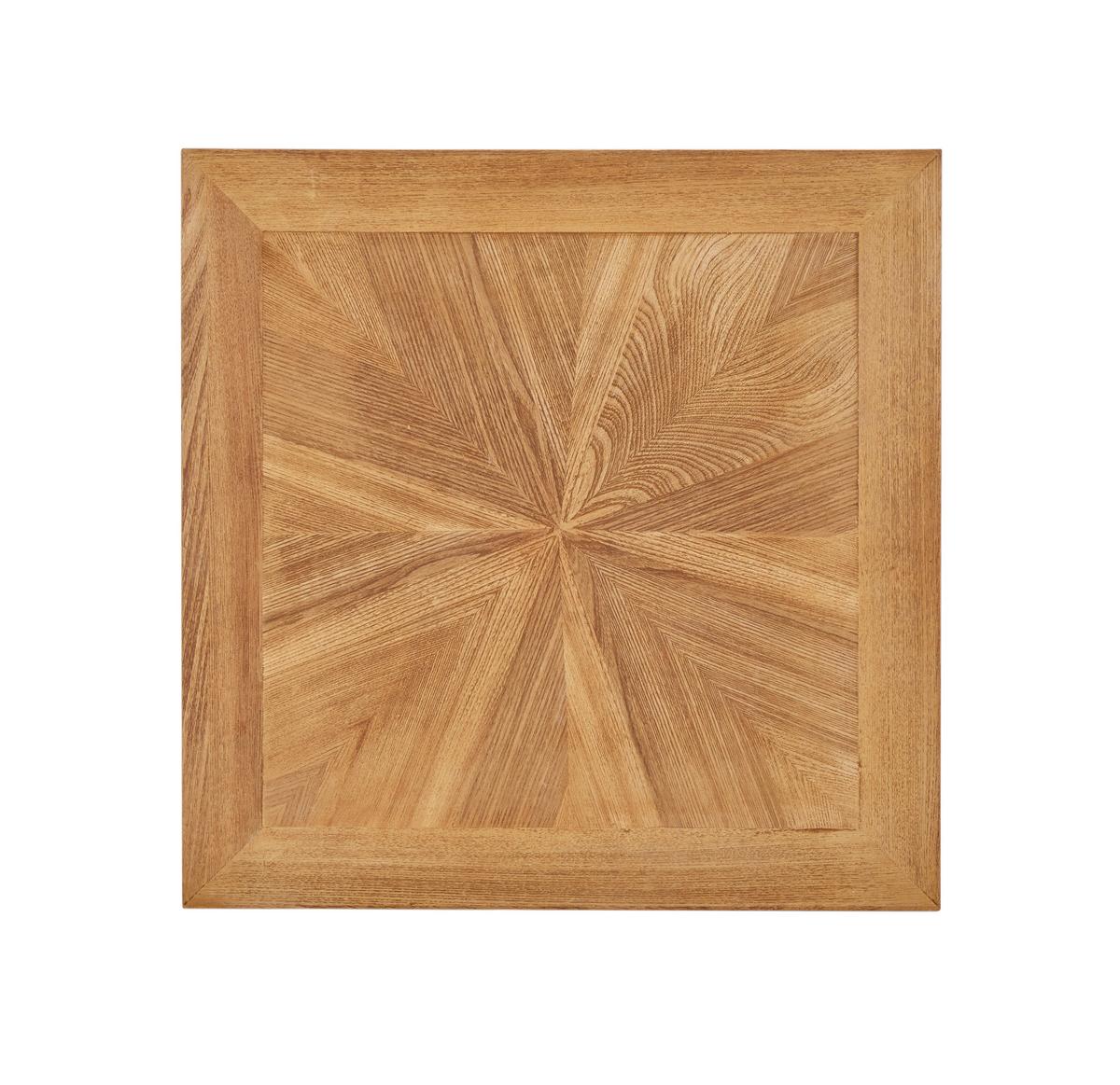Konferenčný stolík NOEL - čierna/prírodná farba, Romantik / Landhaus, kov/drevo (70/45/70cm) - Zandiara