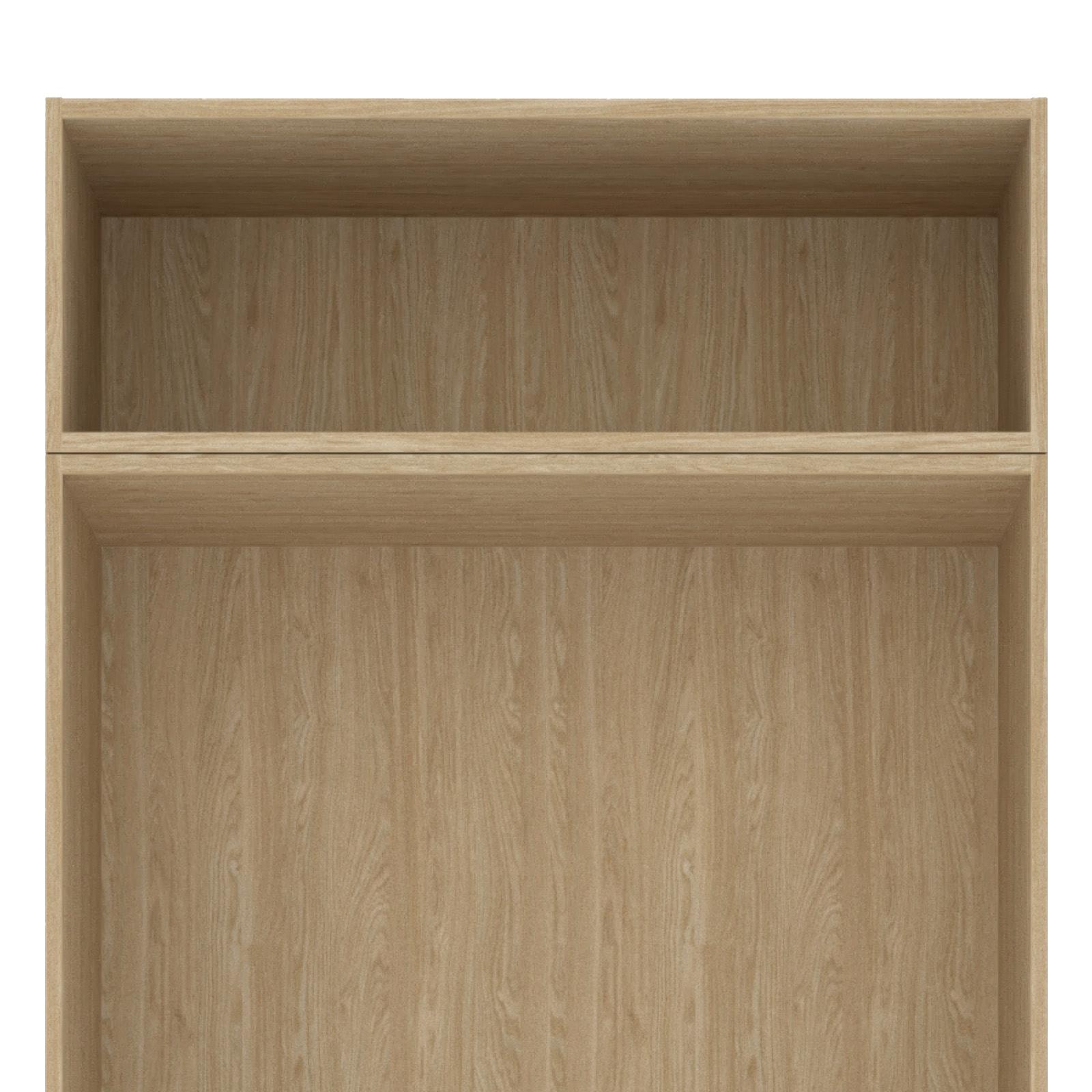 KORPUS ŠATNÍKOVEJ SKRINE UNIT - farba duba, Modern, kompozitné drevo (91,1/242,2/56,5cm) - Ondega