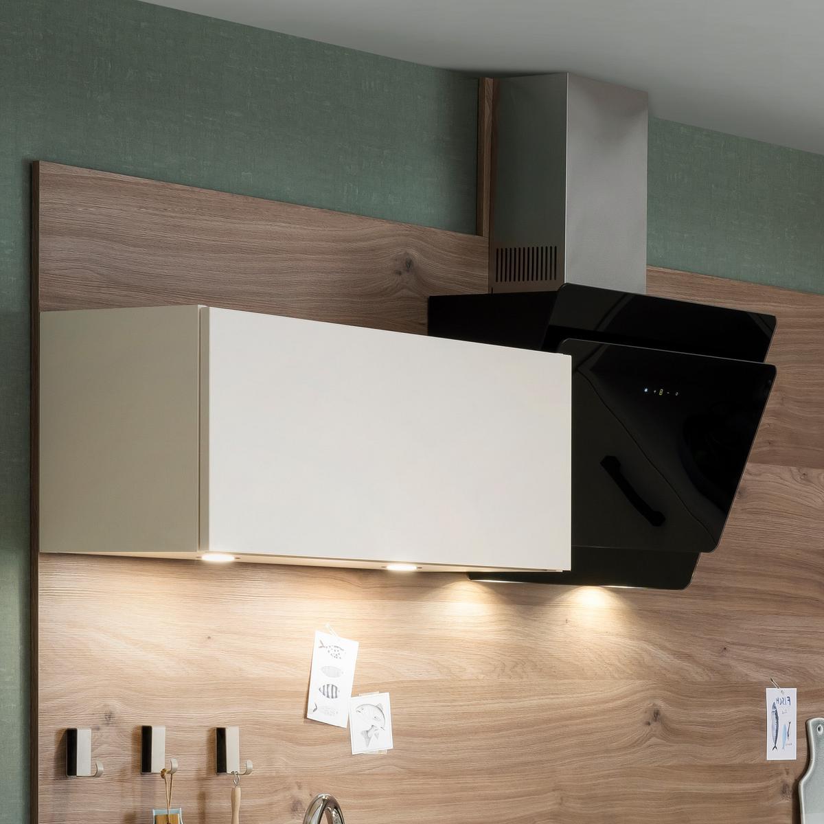 Eckküche Ip2200 Ohne Geräte 295x188 Cm Magnolienweiß - MODERN, Holzwerkstoff (295/188cm) - Impuls