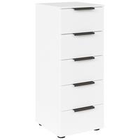 Kommode Flipp Eiche/graphitfarben B: 40 Cm - Schwarz/Graphitfarben, MODERN (40/100/42cm) - Rauch Möbel