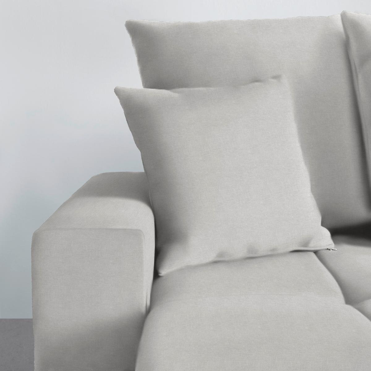 Rohová sedačka ALATRI, oboustr.,světle šedá,s polšt. - černá/zelená, Moderní, textil/plast (289/90/176cm) - Based