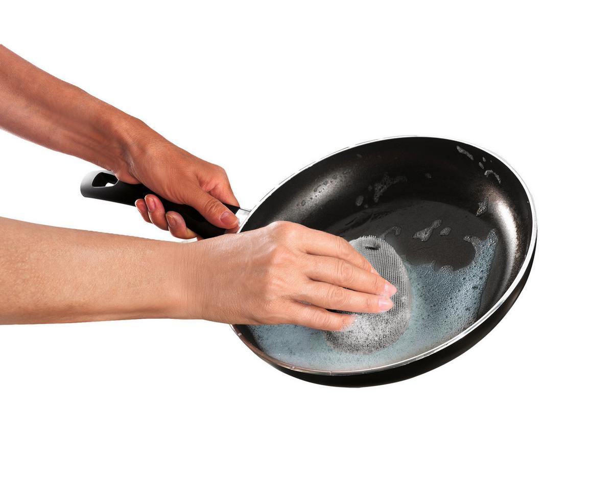 Tisztítókefe Szilikon - műanyag (12/16/1.7cm)