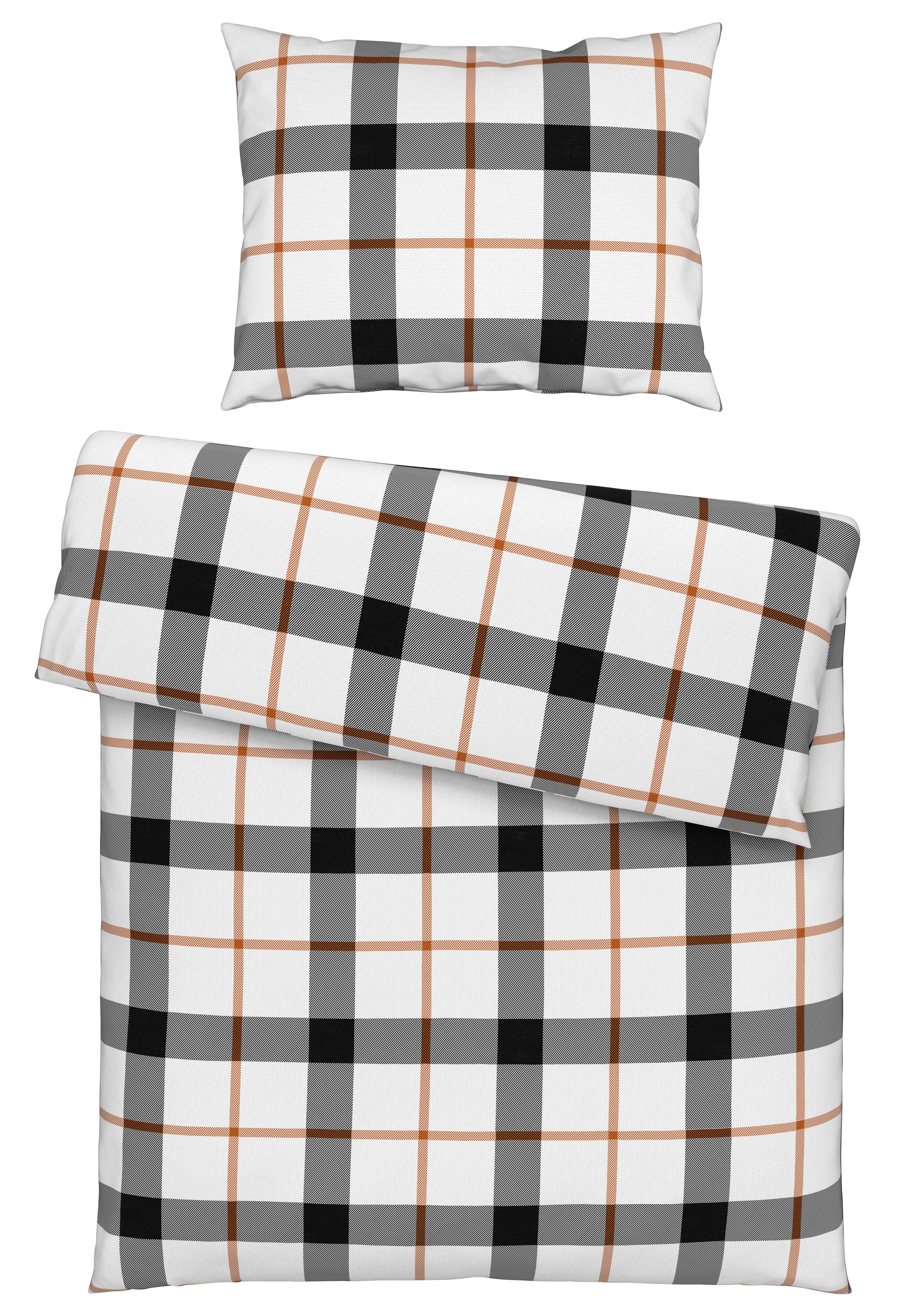 Povlečení Sven, 70/90 140/200cm, Bílá - bílá, Natur, textil (140/200cm) - Modern Living