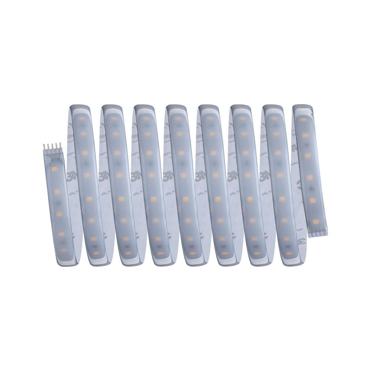 Led-streifen 3-5,5 Cm Dimmbar - Silberfarben, Basics, Kunststoff (300-550,0cm) - Paulmann