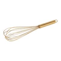 šlehací metla GOLDEN AUTUMN - barvy zlata, Moderní, kov (30.5cm) - Modern Living