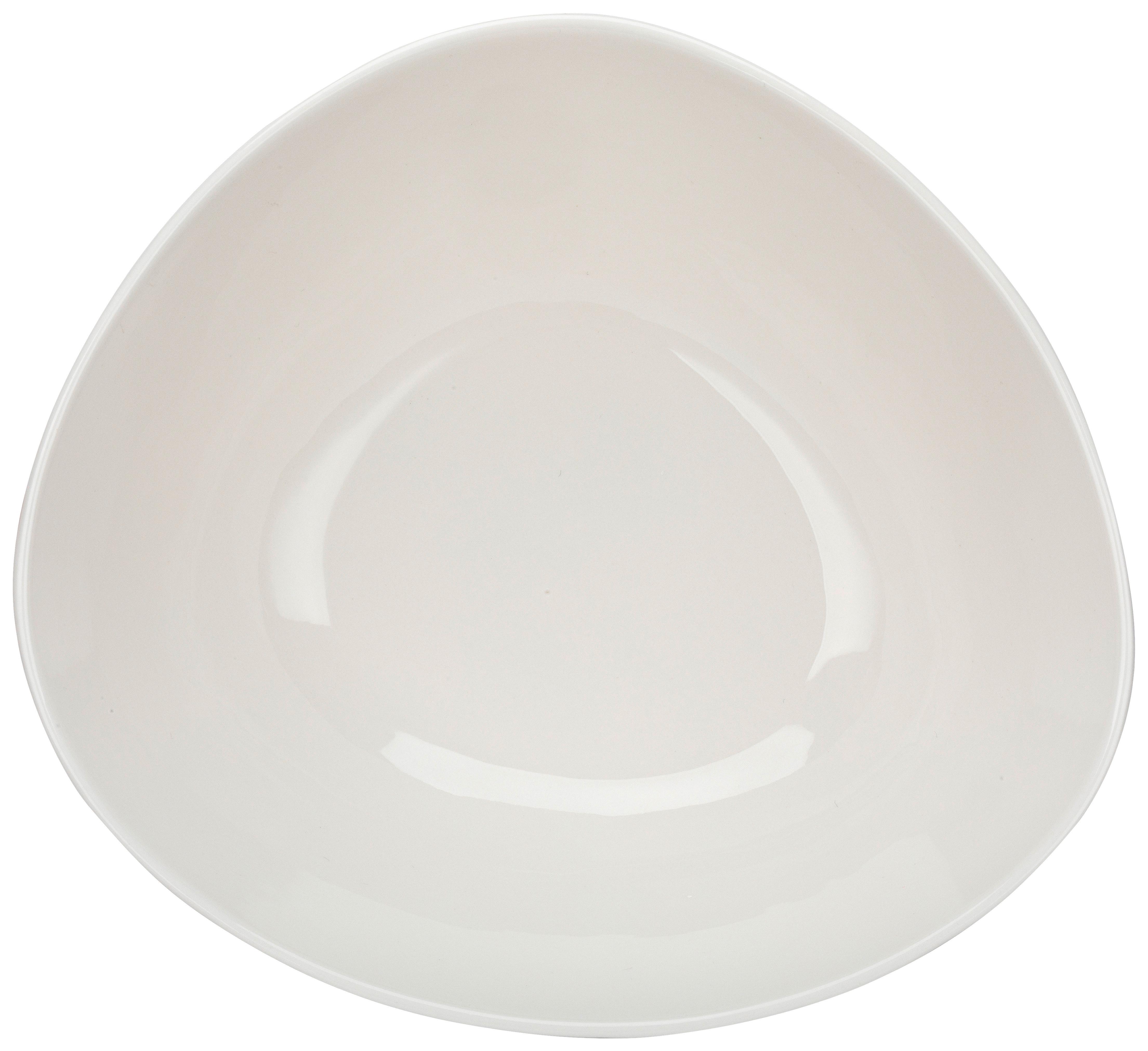 SALÁTOVÁ MÍSA HARUKI - bílá, Moderní, keramika (25,4/23,5/9,5cm) - Premium Living
