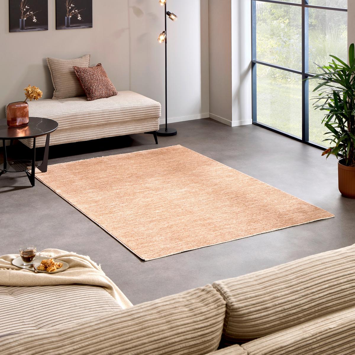 Szőtt Szőnyeg Pamira Kb. 120/160cm - terrakotta, Romantik / Landhaus, textil (120/160cm) - James Wood