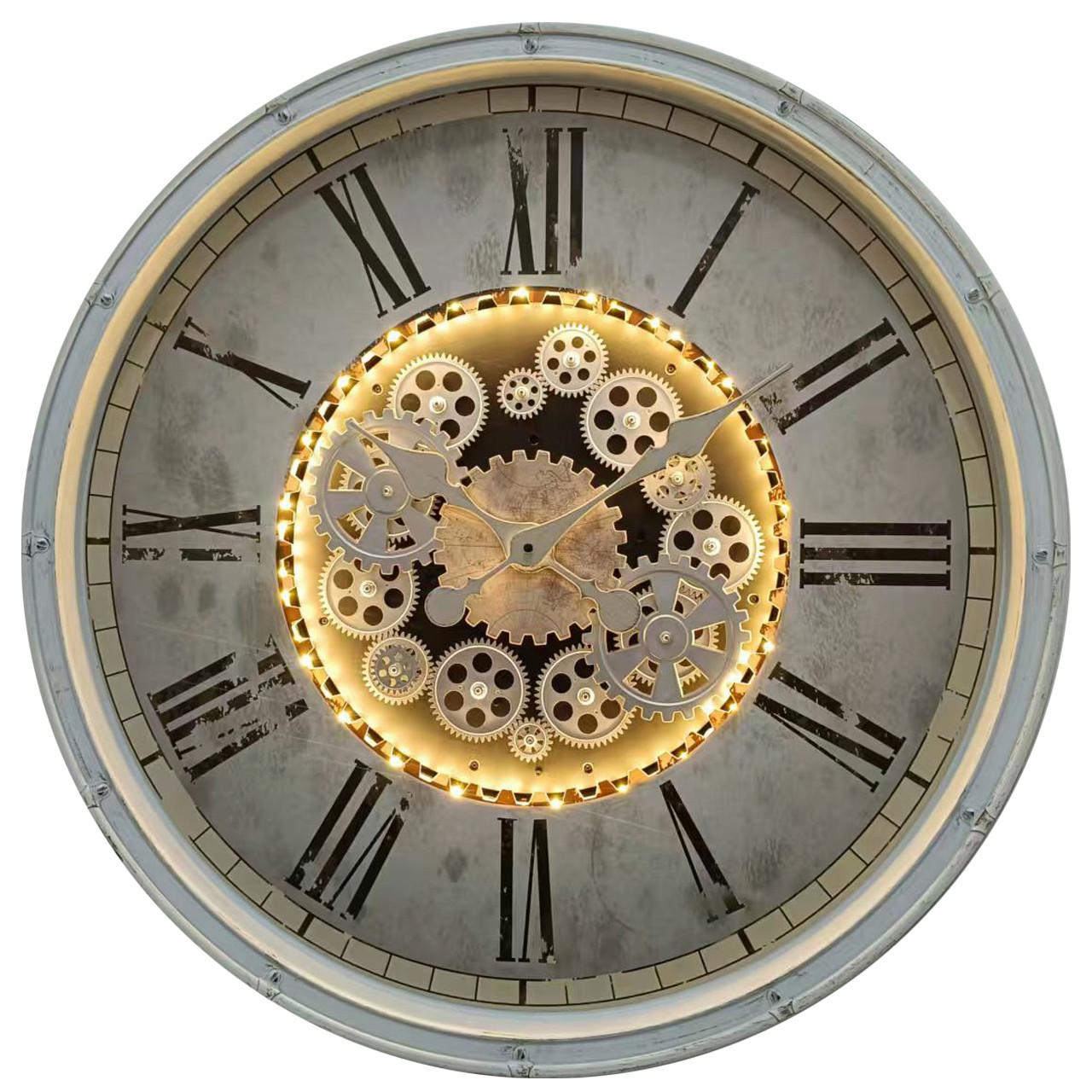 Wanduhr Glas/Kunststoff Schwarz/Weiß - Schwarz/Weiß, Basics, Glas/Kunststoff (76/76cm) - Globo