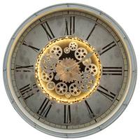 Wanduhr Glas/Kunststoff Schwarz/Weiß - Schwarz/Weiß, Basics, Glas/Kunststoff (76/76cm) - Globo
