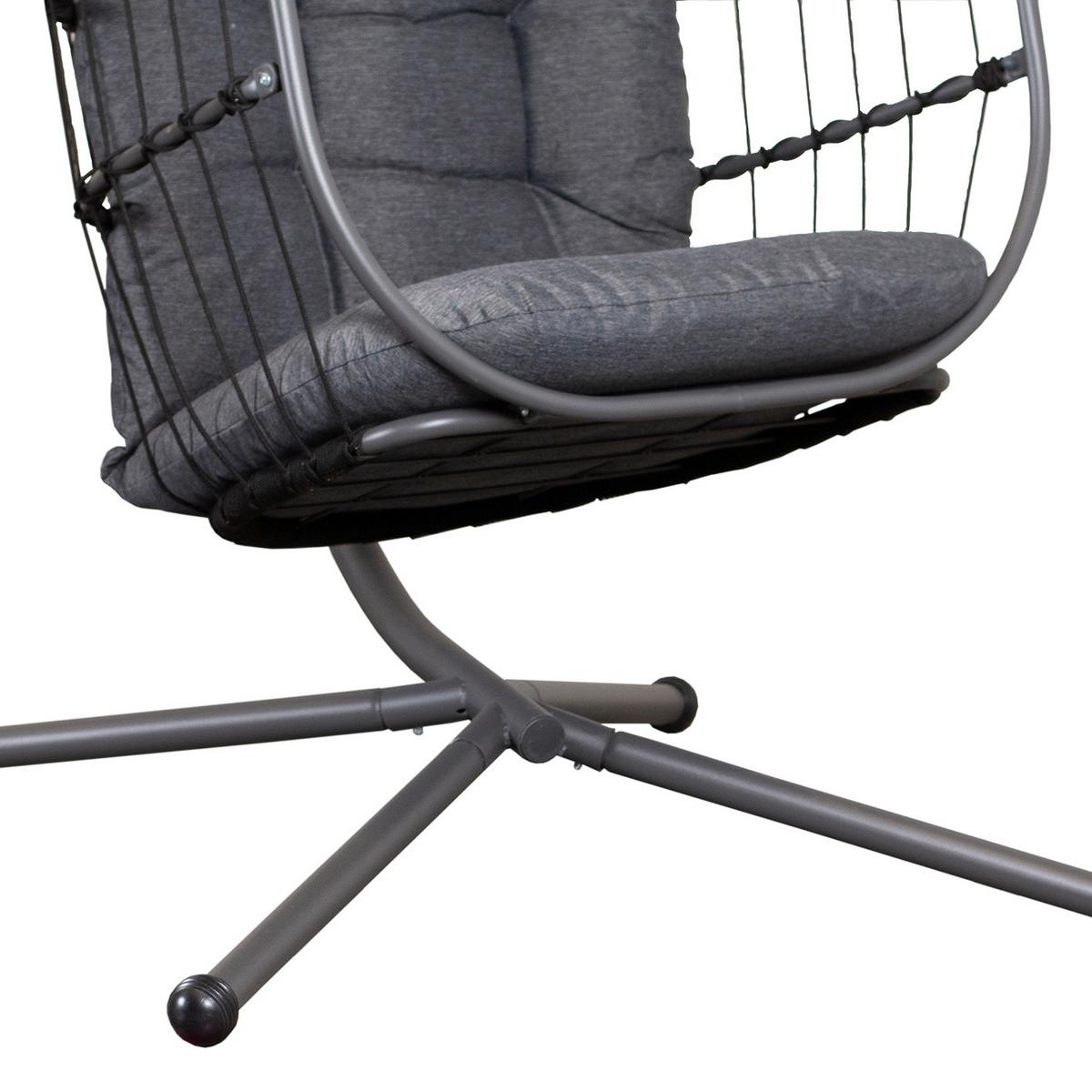 Függőfotel Hoberg - szürke, Basics, fém - TV - Unser Original