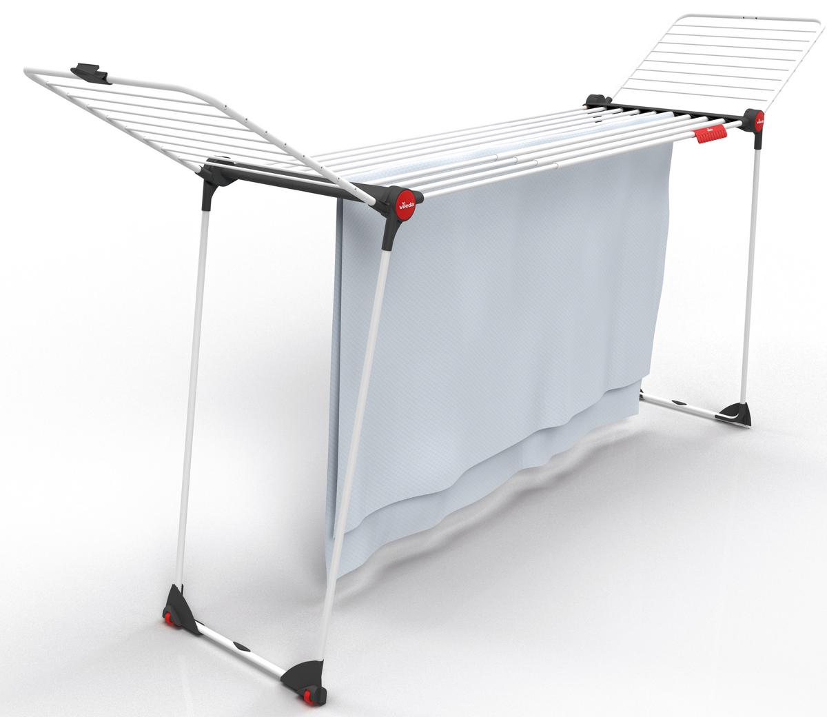 Sušiak na bielizeň INFINITY FLEX - vícebarevná, Basics, kov/plast (56/122/8cm) - Vileda