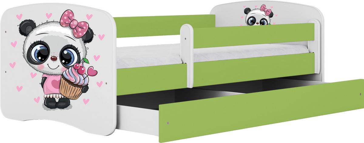 Kinder-/Juniorbett Babydreams inkl. Matratze 80x160 - Birkefarben/Weiß, MODERN, Holz/Holzwerkstoff (80/160cm) - MID.YOU
