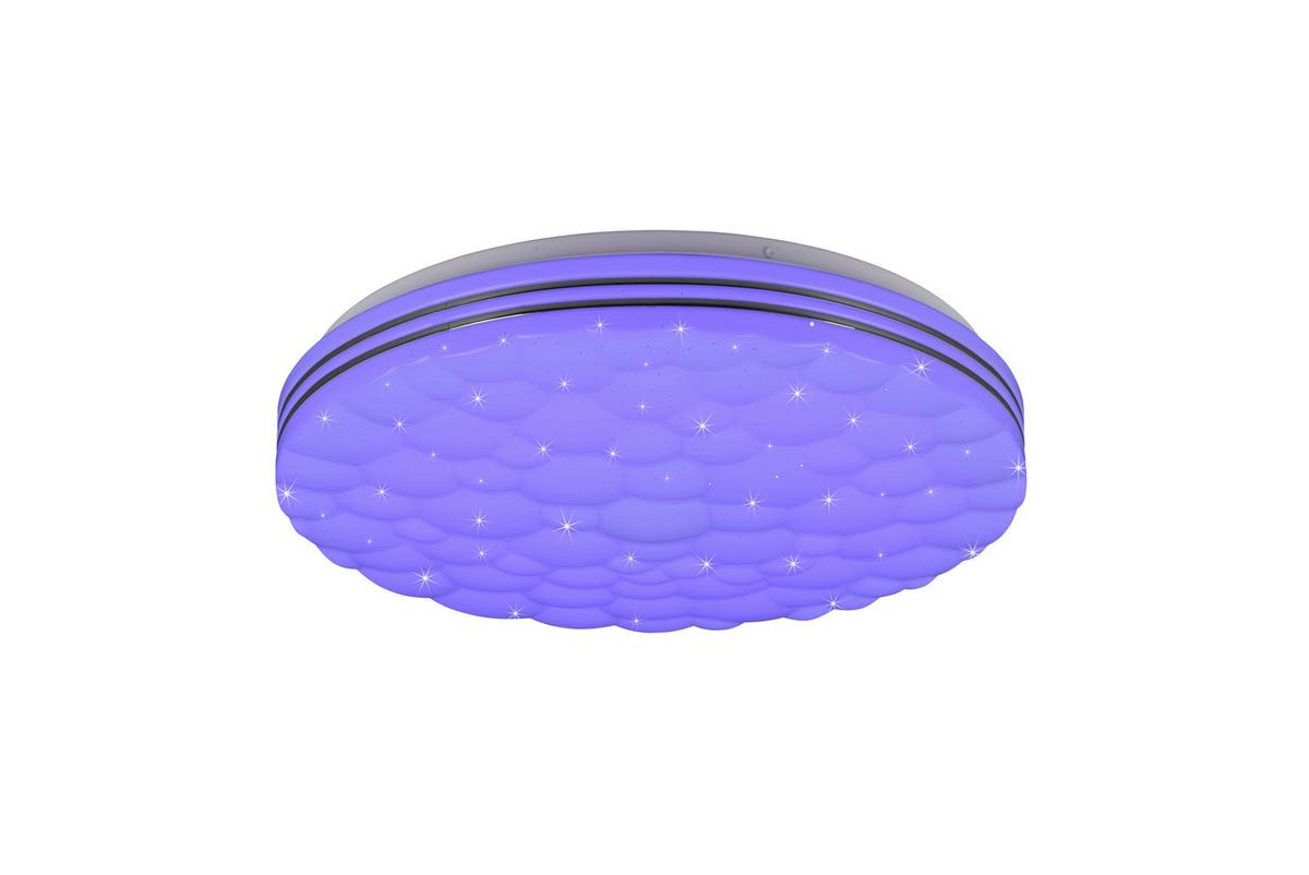 Led-deckenleuchte R67131100 Tiger - Weiß, Basics, Kunststoff (38/7cm)