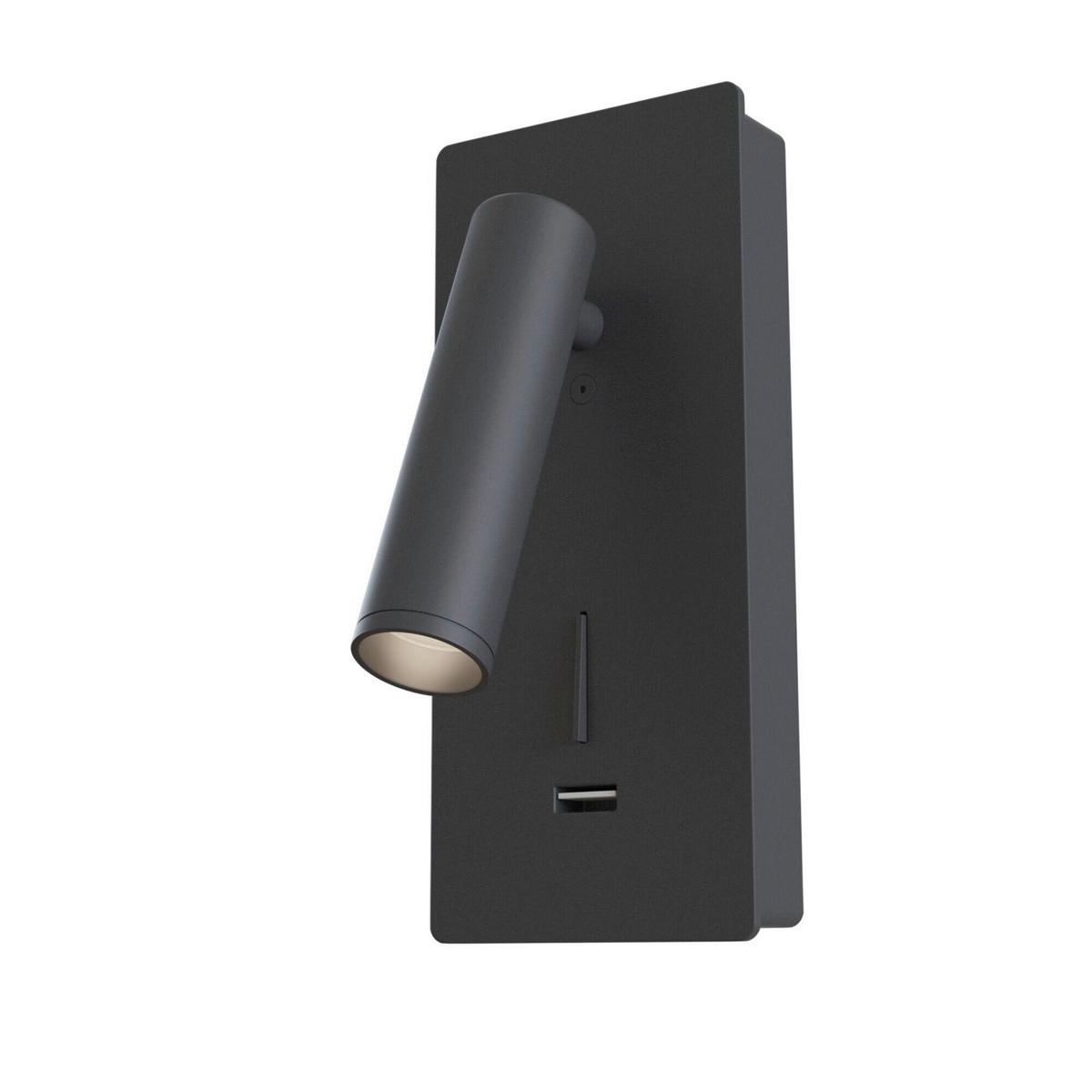 Wandleuchte Mirax - Schwarz, Trend, Metall (18,6/7/6,5cm) - MAYTONI