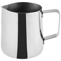 Milchkännchen Mitzi Aus Edelstahl D: ca. 8 cm, 600 ml - Edelstahlfarben, MODERN, Metall (7,7/10,7cm) - Luca Bessoni