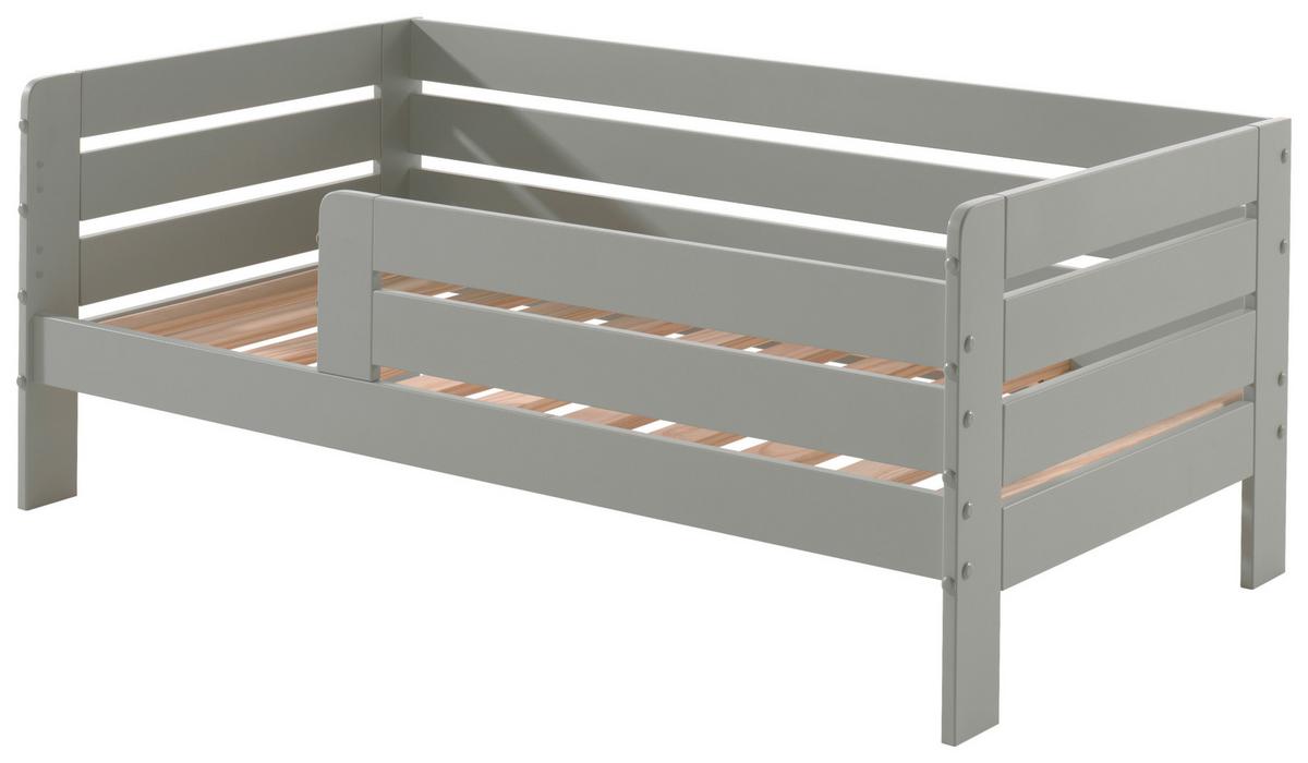 Kinder-/juniorbett Grau Lackiert 70x140 Cm - Naturfarben/Grau, MODERN, Holz/Holzwerkstoff (70/140cm) - MID.YOU