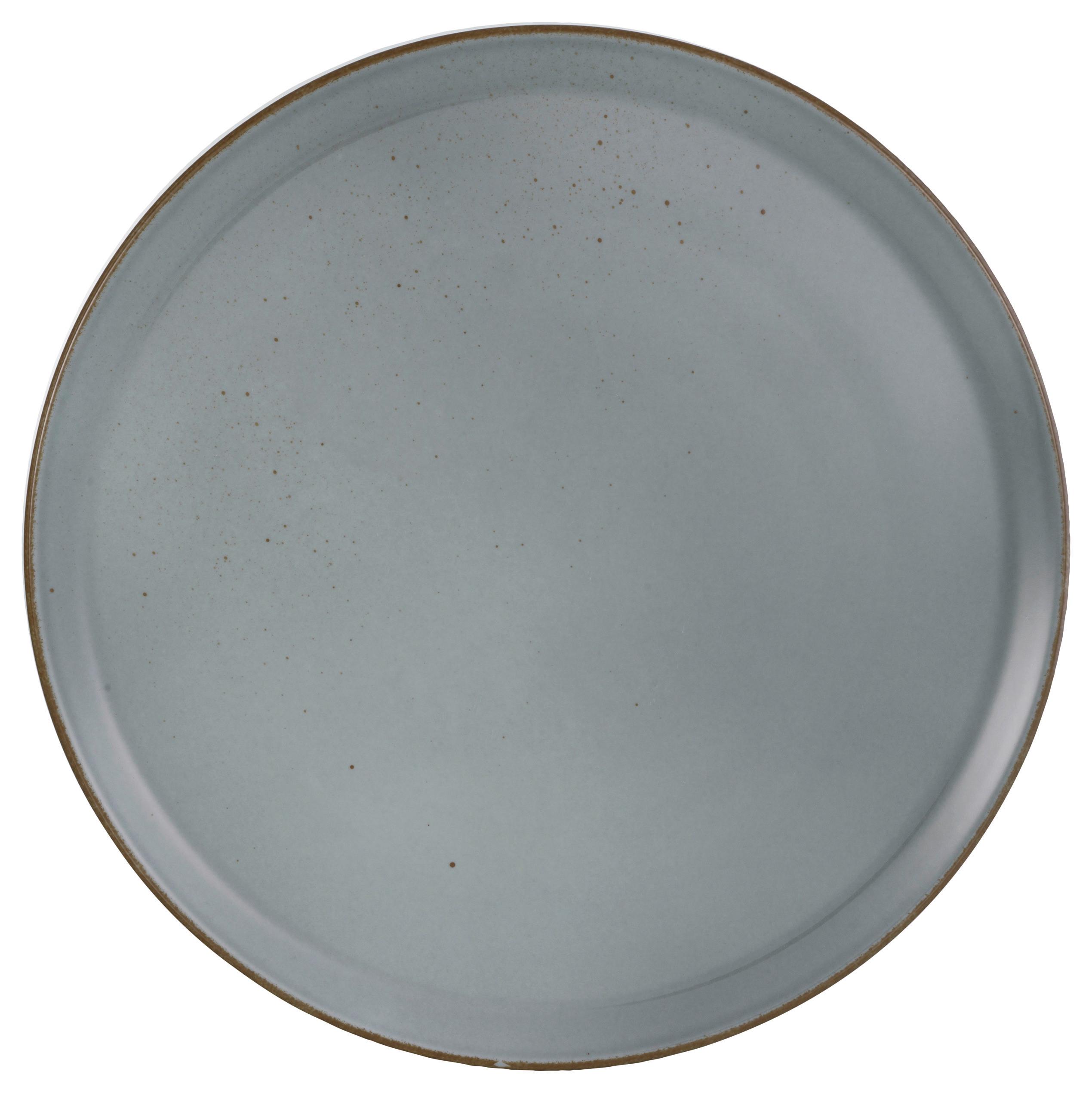 Talíř Na Pizzu Capri, Ø: 33cm - šedá, Moderní, keramika (33/33/2cm) - Premium Living