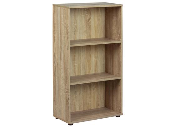 Regal Parini 2 B: 60 cm Eiche Dekor - Schwarz/Sonoma Eiche, Basics, Holzwerkstoff (60/110/30cm) Regal Parini 2 B: 60 cm Eiche Dekor - Schwarz/Sonoma Eiche, Basics, Holzwerkstoff (60/110/30cm)