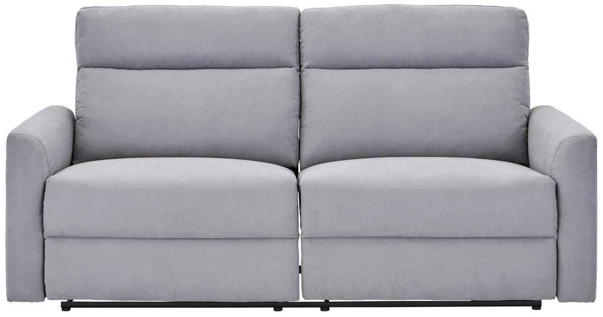 Kétüléses Kanapé Promo - világosszürke, Basics, textil (198/100/93cm) - Ondega