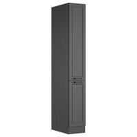 Apothekerschrank Meran B: 30 cm Grau - Grau, LIFESTYLE, Holzwerkstoff (30/200/60cm) - Held