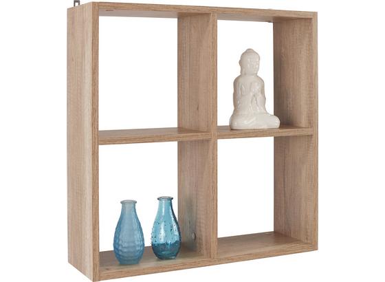 Falipolc Alex - szürke, modern, fa (60/60/18cm) Falipolc Alex - szürke, modern, fa (60/60/18cm)