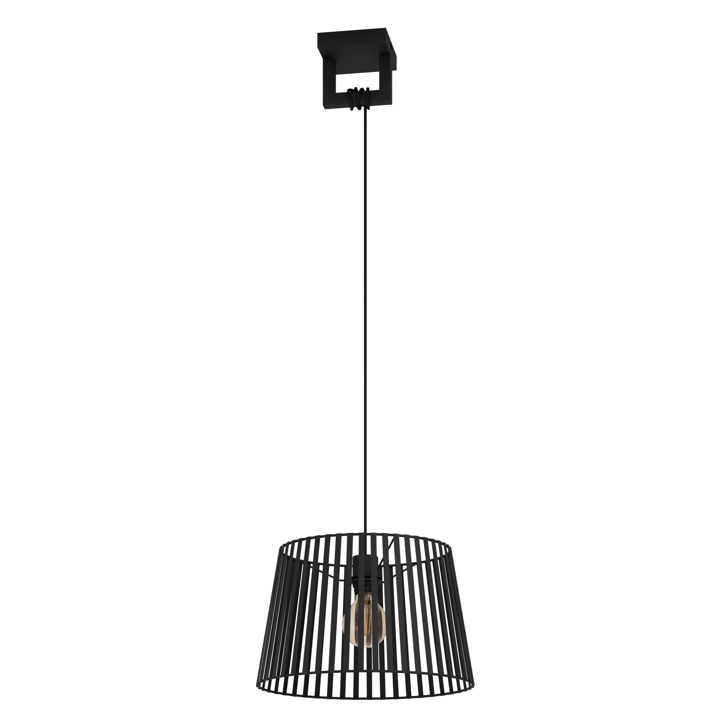 ZÁVĚSNÉ SVÍTIDLO BOGOTA - černá, Basics, kov (38/150cm) - Eglo