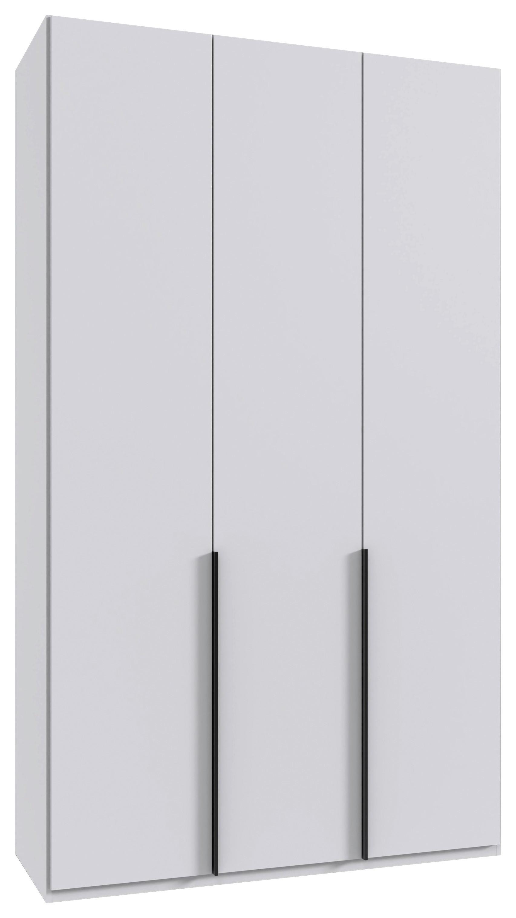 Drehtürenschrank New York Weiß B: 135 cm