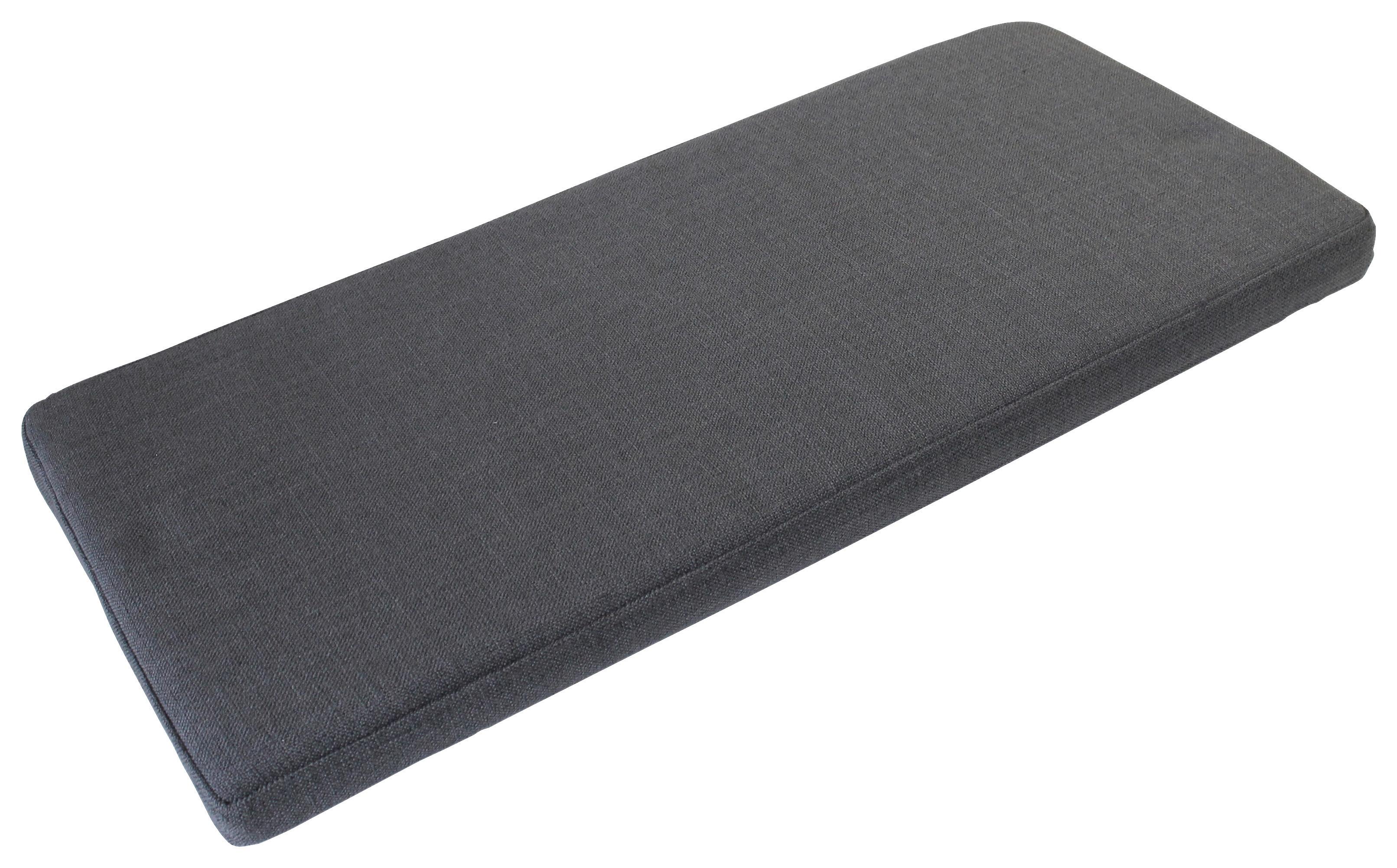 Sitzkissen GW-Topix Anthrazit 96x35 cm Polyester