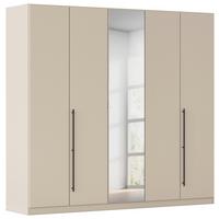 Kleiderschrank Safari B: 226 cm - Champagner, KONVENTIONELL, Holzwerkstoff (226/229/54cm)