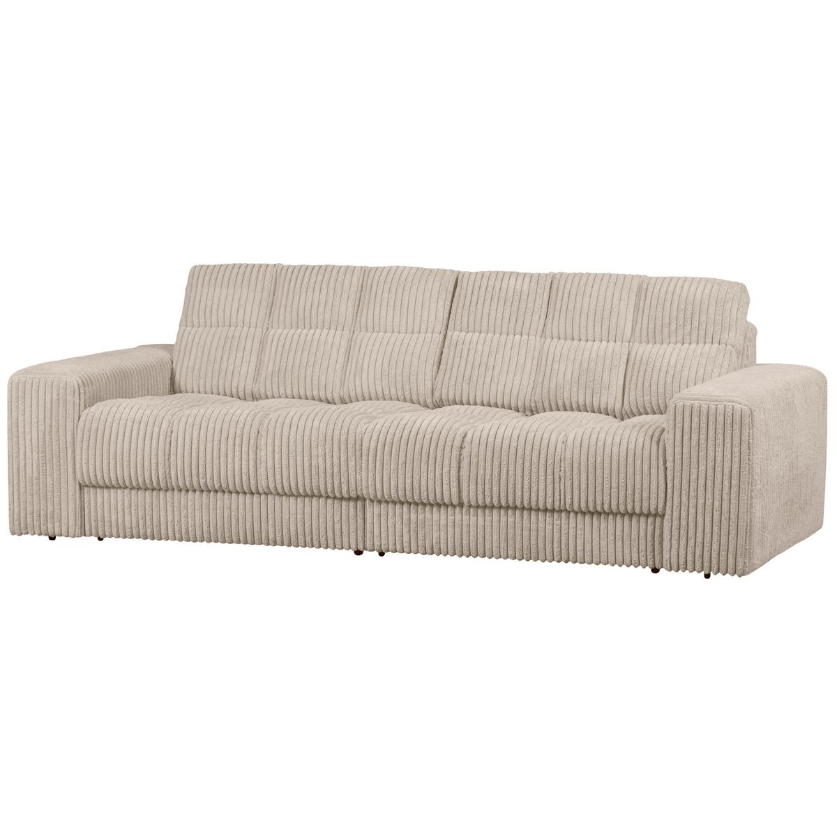 2-sitzer-sofa Second Date Beige B: 226cm - Beige/Schwarz, Design, Textil (226/78/99cm) - Livetastic