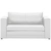2-sitzer-sofa Mit Schlaffunktion Lisa B: 150 Cm - Schwarz/Weiß, Design, Textil (150/78/70cm) - MID.YOU