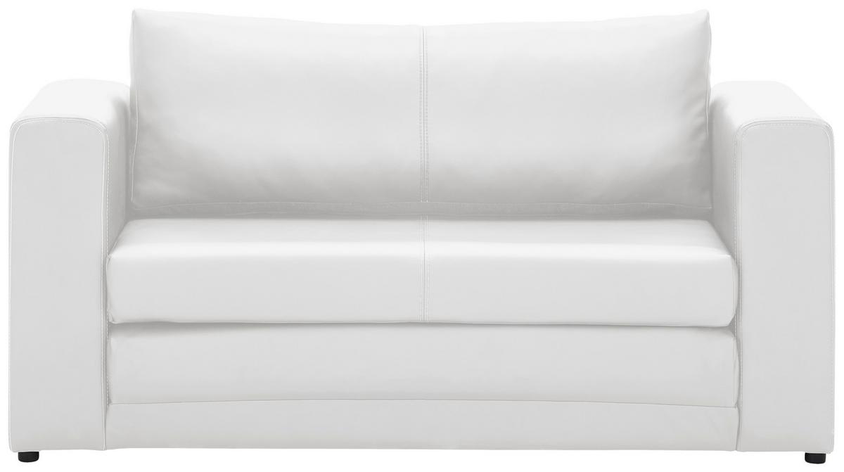 2-sitzer-sofa Mit Schlaffunktion Lisa B: 150 Cm - Schwarz/Weiß, Design, Textil (150/78/70cm) - MID.YOU