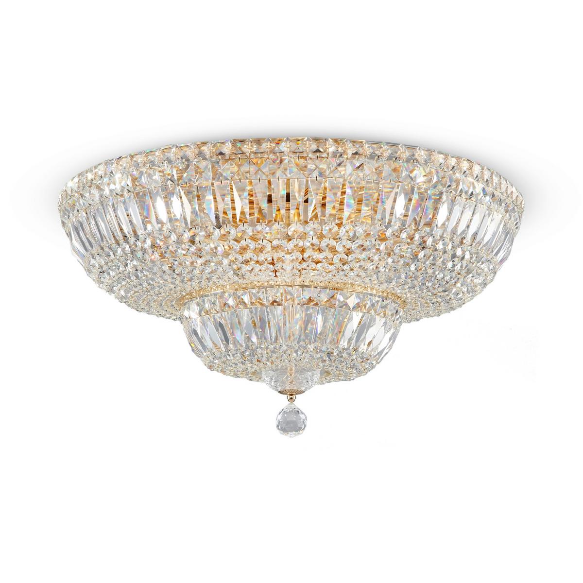 Kronleuchter Basfor - Goldfarben, Trend, Metall (60.5/35cm) - MAYTONI
