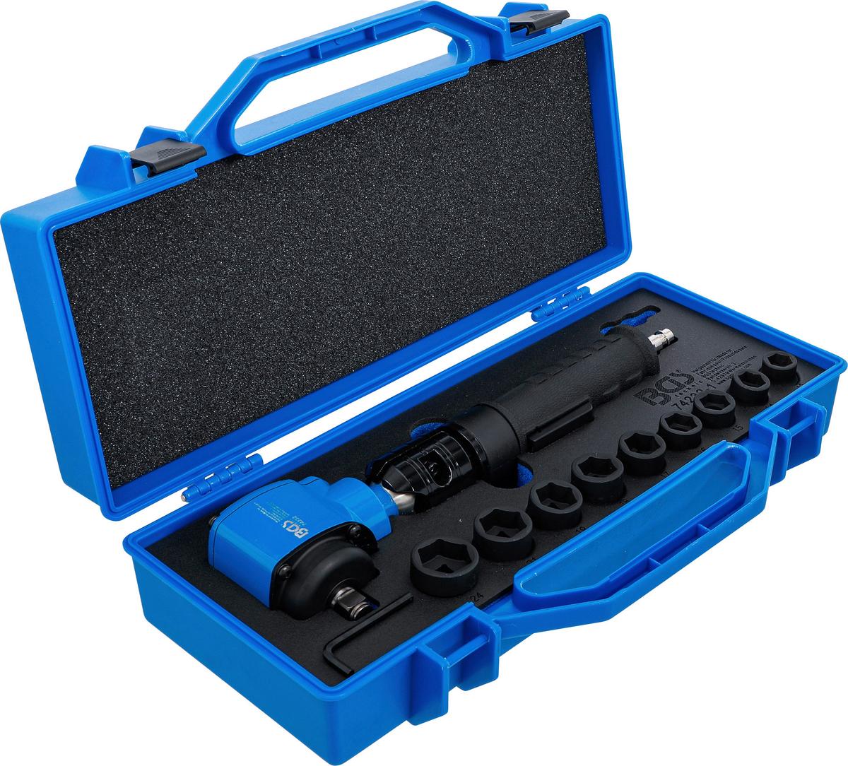 Schlagschrauber 74348 - Blau/Schwarz, Basics (26,9/3,7/3,5cm)