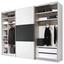 Schwebetürenschrank Includo 336cm Weiß/vulkan - Anthrazit/Weiß, MODERN, Holzwerkstoff (336/222/68cm) Schwebetürenschrank Includo 336cm Weiß/vulkan - Anthrazit/Weiß, MODERN, Holzwerkstoff (336/222/68cm)