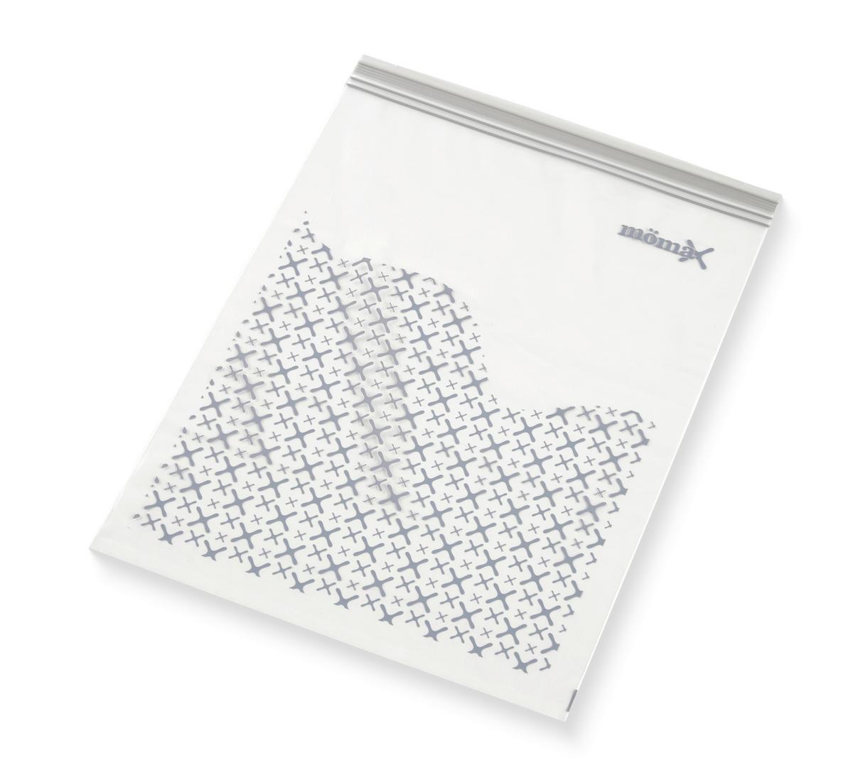 Vreco na potraviny 2ks - číra/svetlosivá, Konventionell, plast - Mömax