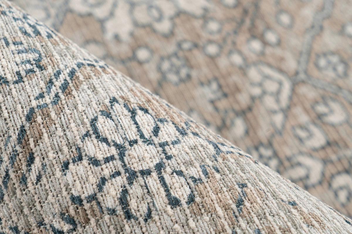 Vintage-teppich Percy 100 - Beige/Grün, KONVENTIONELL, Textil (160/230cm)