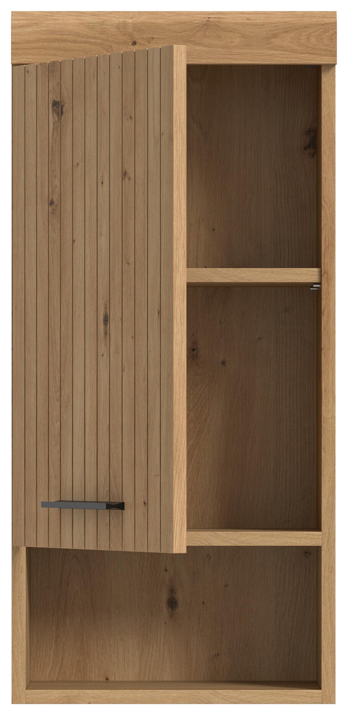 Hängeschrank Scout Eiche Artisan Dekor B: 37cm - Eiche Artisan, Trend, Holzwerkstoff (37/79/24cm) - MID.YOU