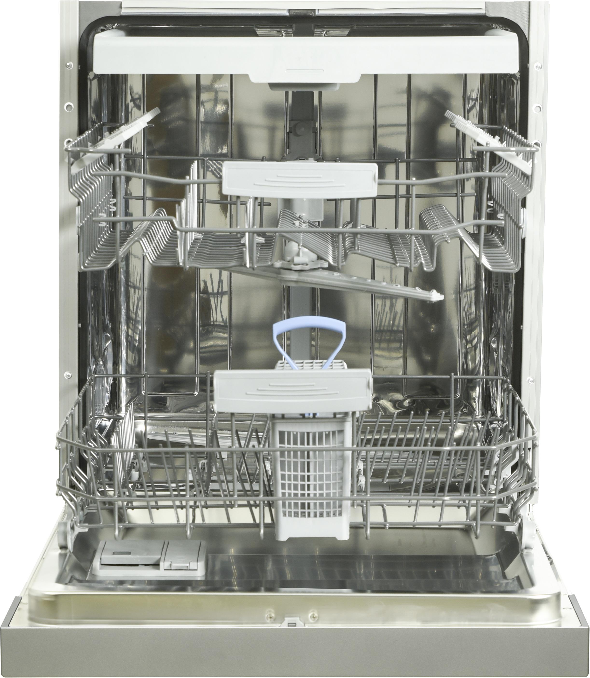 Einbau-Geschirrspüler Nabo Gsi 1510 B: 59,8 cm Teilintegriert - Edelstahlfarben, Basics (59,8/82/57cm) - Nabo