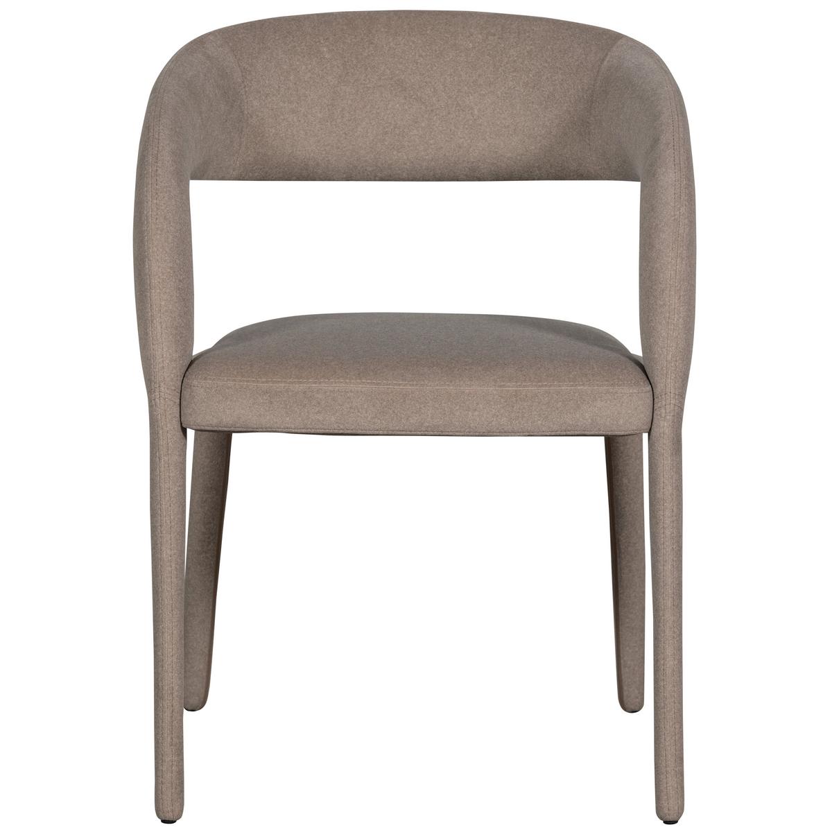 ARMLEHNSTUHL Arms Braun B: 60cm - Braun, MODERN, Textil (60/80/54cm) - Livetastic