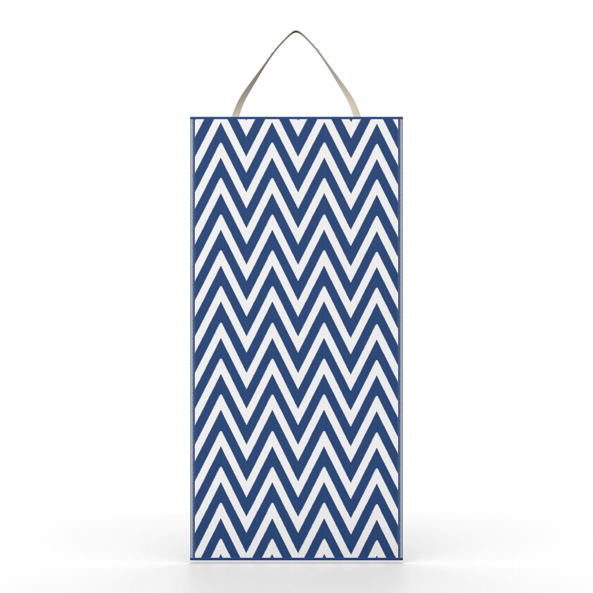 PLÁŽOVÁ PODLOŽKA RIYA - modrá, Moderní, textil/plast (70/170cm) - Bessagi Garden