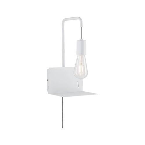 LED-Wandleuchte Calvani 1-Flammig USB-Anschluss - Weiß, Basics, Metall (20/35cm) - Paulmann
