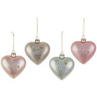 Anhänger 2037677 Dario - Beige/Altrosa, KONVENTIONELL, Glas (10/5/10cm)