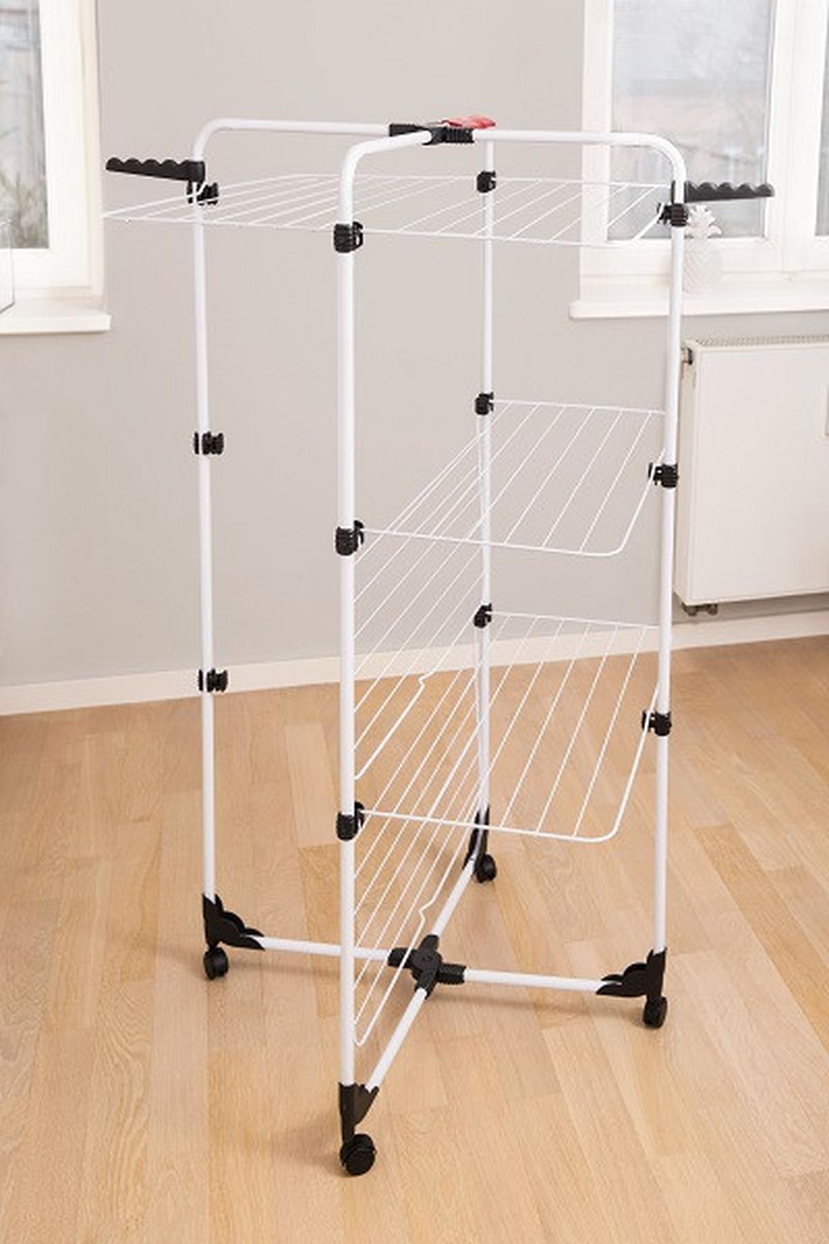 Ruhaszárító Torony Vileda Mixer - fém (71,5/129/19,5cm) - Vileda