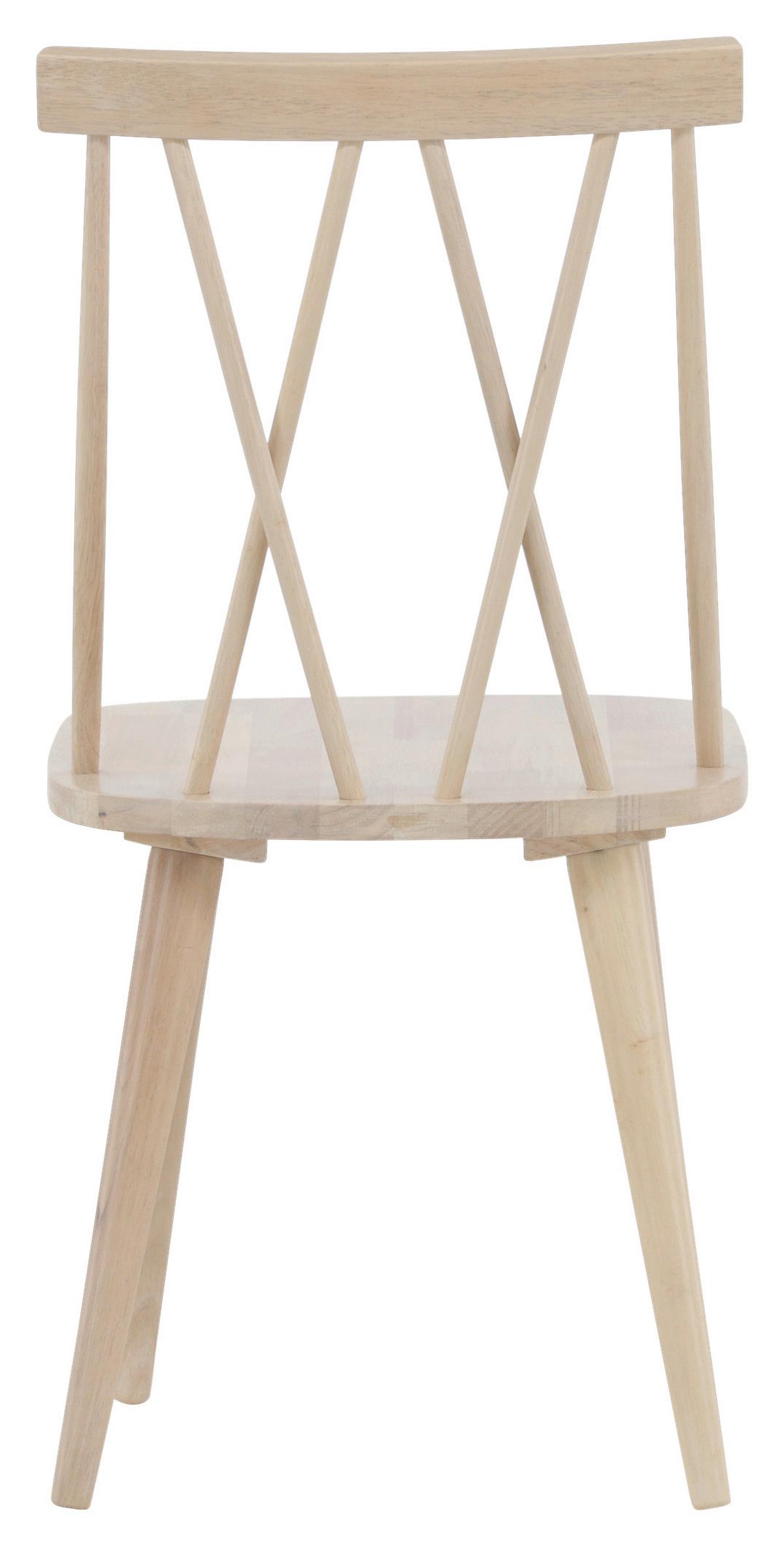 Stuhl-Set Mariette - Weiß, Design, Holz (43/88/50cm) - Livetastic