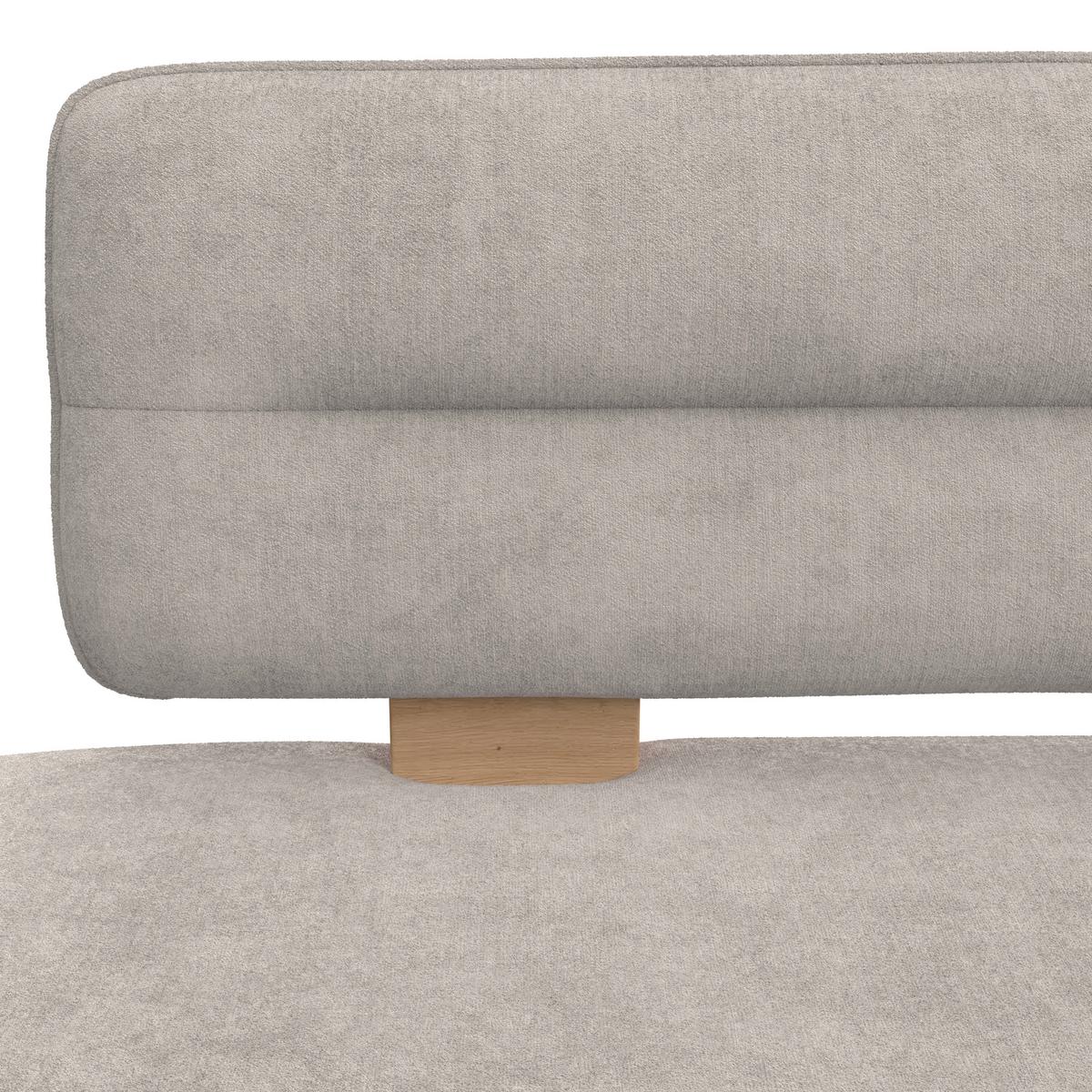 SITZBANK BELUNA II - Eichefarben/Beige, KONVENTIONELL, Holzwerkstoff/Textil (120/87/67cm) - James Wood