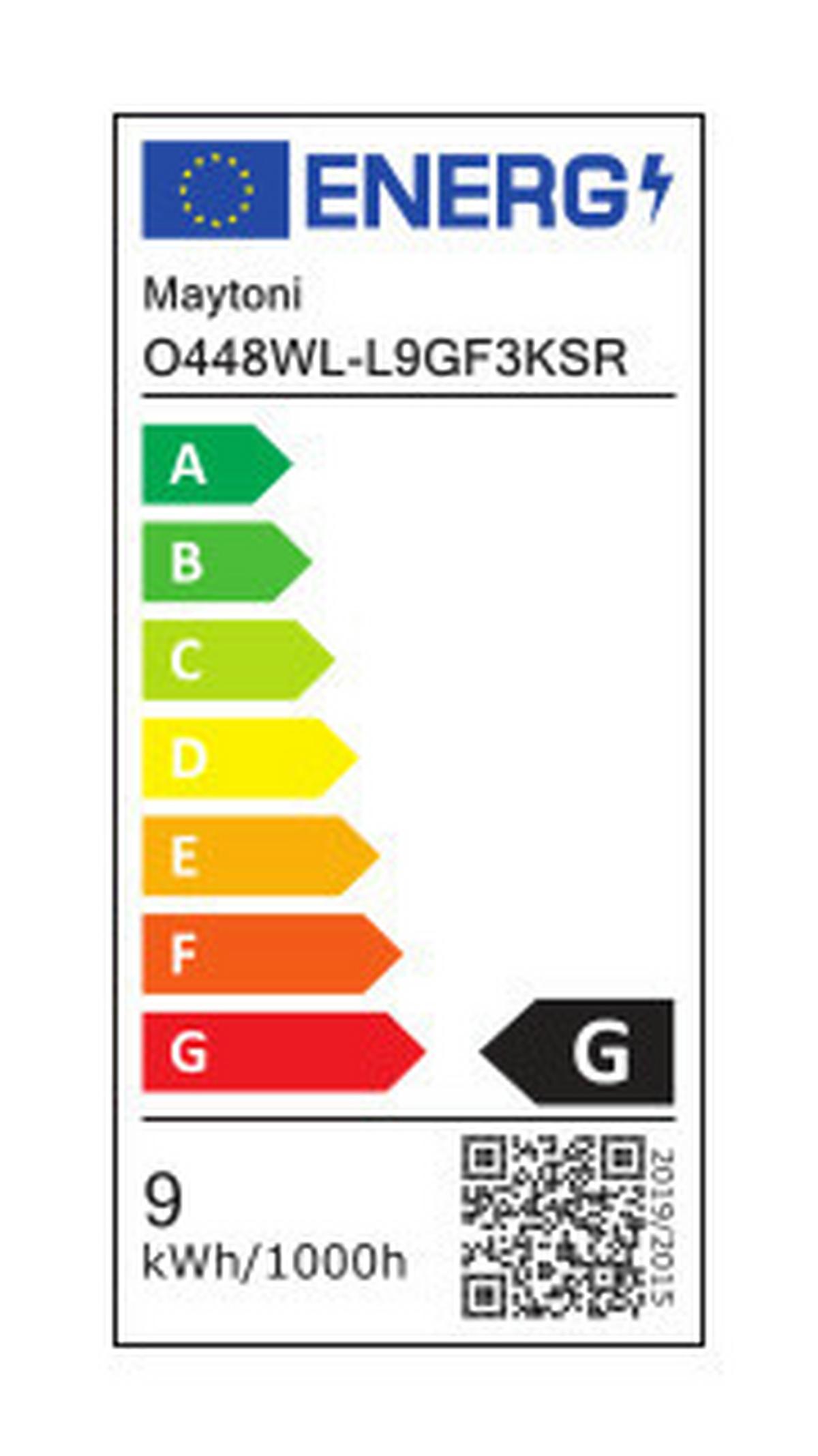 Außenwandleuchte Row - Graphitfarben, MODERN, Metall (16,1/5,9/21,1cm) - MAYTONI